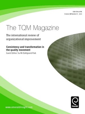 cover image of The TQM Magazine, Volume 18, Issue 3